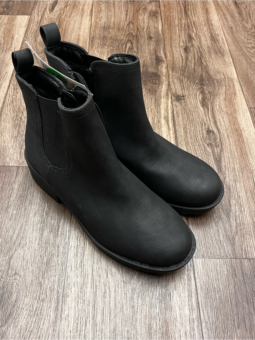 Women's Boots Buffalo David Bitton Black Ankle Boots Size 8 Fashion Designer NEW